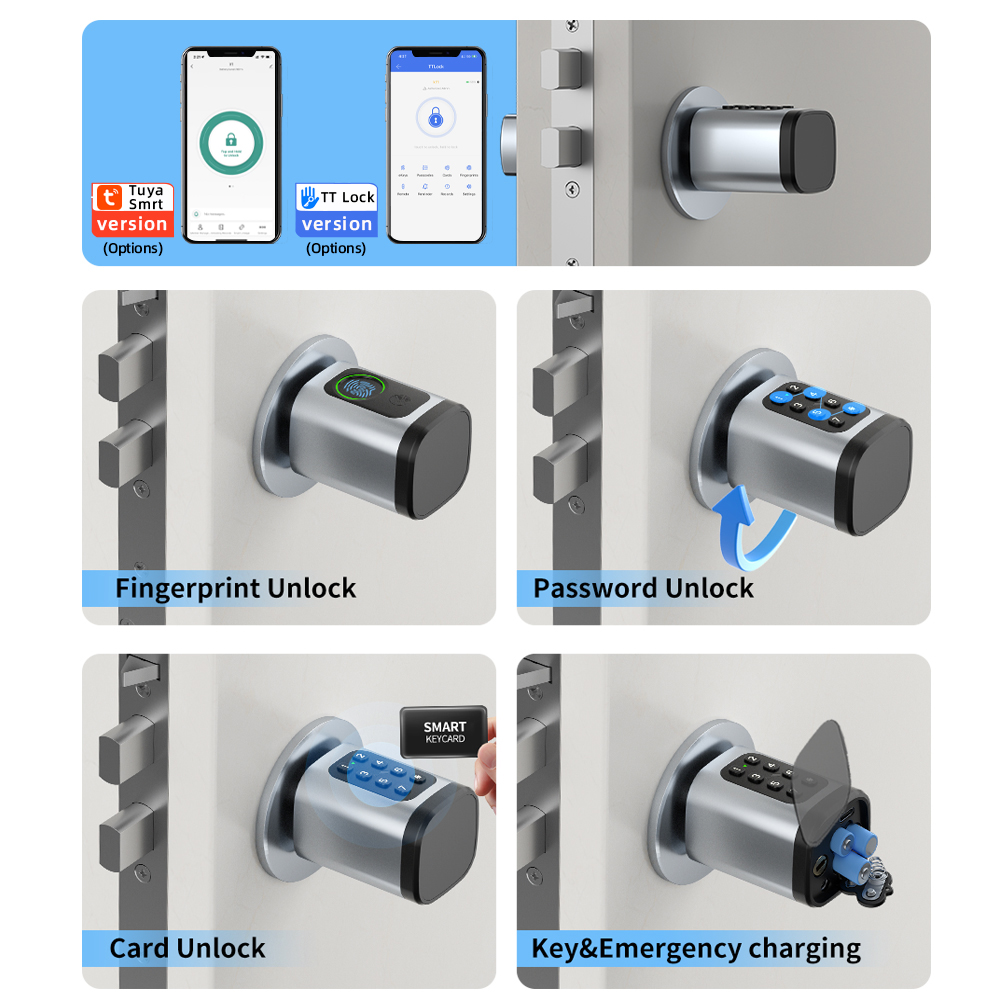 RAYKUBE V1 Tuya BLE TT Lock Sm - Home Automation System Diy ulasan dan harga