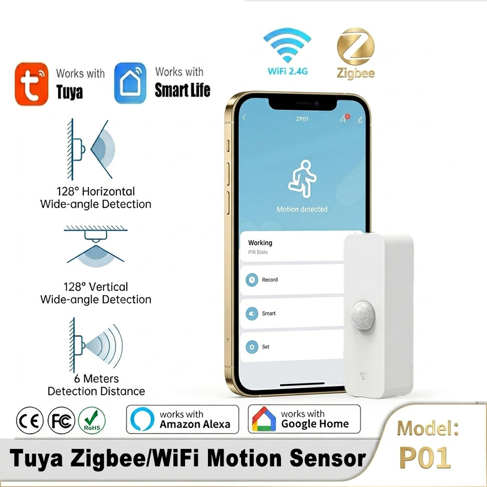 Smart PIR Motion Sensor WiFi Z - Home Automation Technology ulasan dan harga
