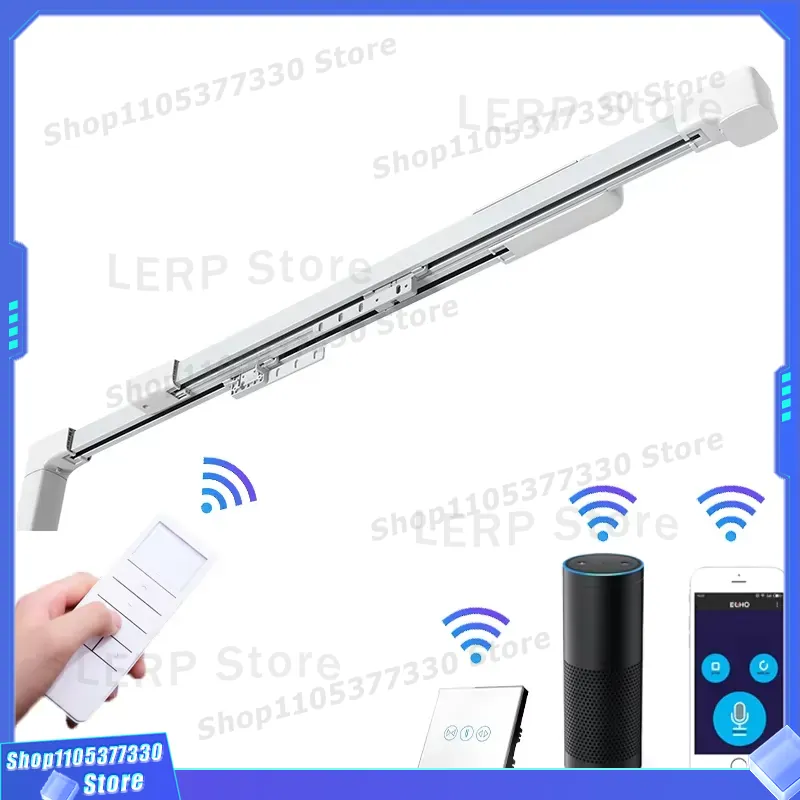 Smart Electric Curtain Track M - Home Automation System Design ulasan dan harga
